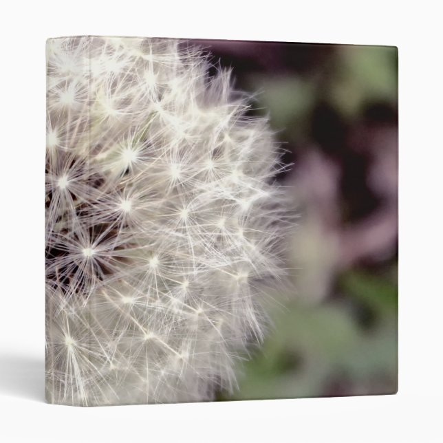 Beautiful Dandelion Photo Binder (Front/Spine)