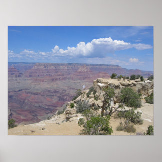 Beautiful Day At Grand Canyon Poster