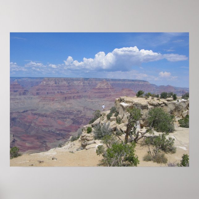 Beautiful Day At Grand Canyon Poster (Front)