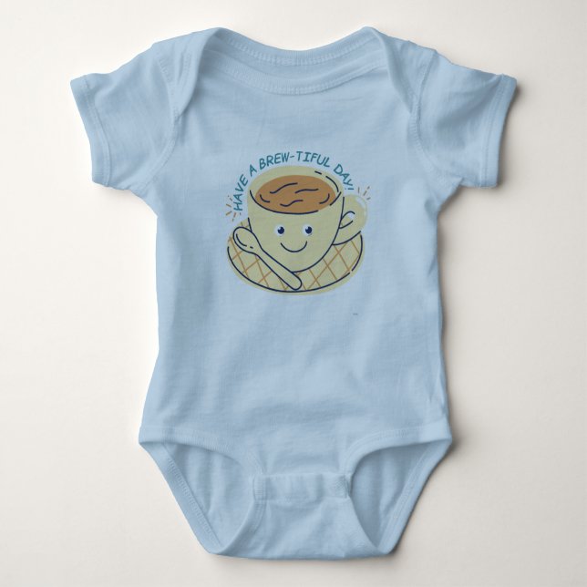 BEAUTIFUL DAY BABY BODYSUIT (Front)