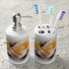 Beautiful Day Breaker Roses Bathroom Set