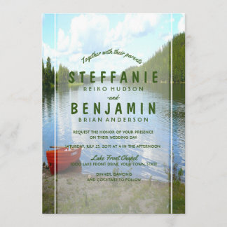 Beautiful Day - Lakeside Wedding Event Party Invitation