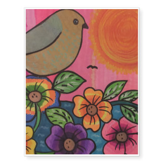 Beautiful day temporary tattoos