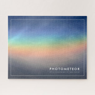 Beautiful Dazzling Rainbow in the Clouds Jigsaw Puzzle