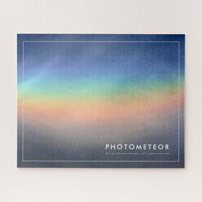 Beautiful Dazzling Rainbow in the Clouds Jigsaw Puzzle (Horizontal)