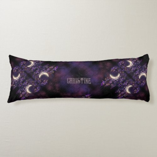 Beautiful DBL_sided wisteria spells purple custom Body Pillow