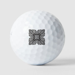 Beautiful Decor Square Doodle Golf Balls