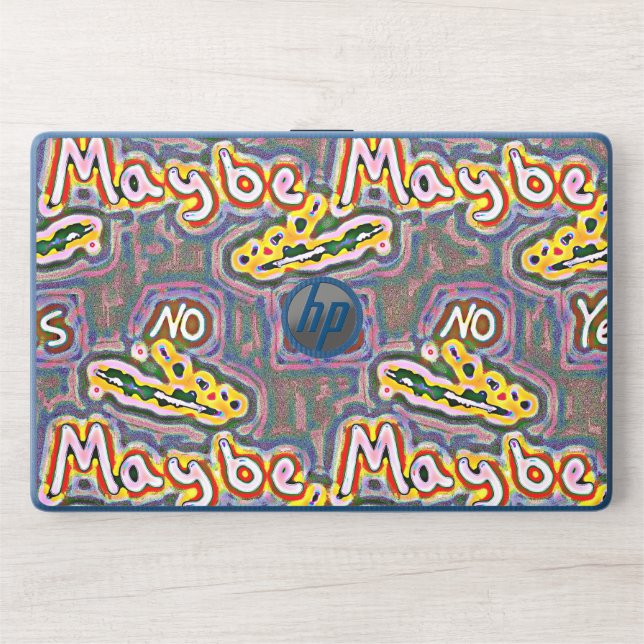 Beautiful Decorative HP Laptop Skin (Front)