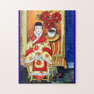 Beautiful Decorative Oriental Art Puzzle