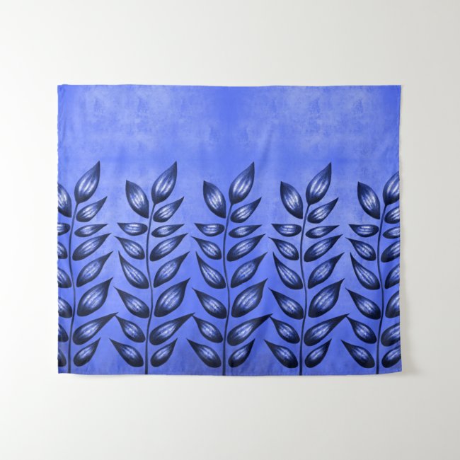 Beautiful Decorative Plant With Pointy Leaves Blue