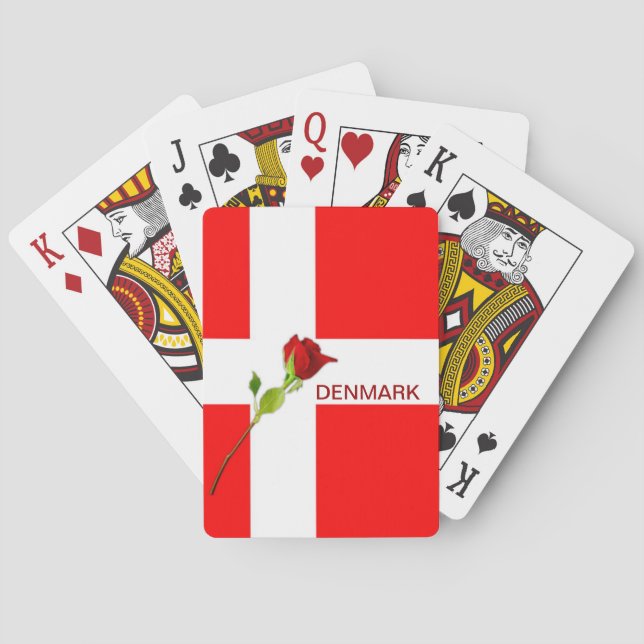 Beautiful Denmark Playing Cards! Poker Cards (Back)