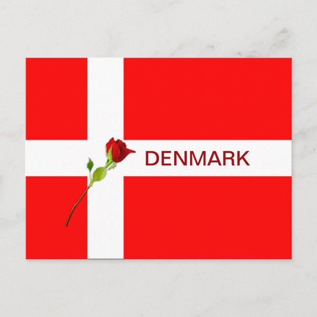 Beautiful Denmark Postcard! Postcard (Front)