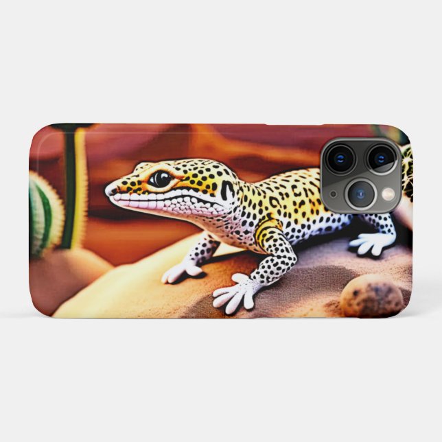Beautiful Desert leopard Gecko Design Case-Mate iPhone Case (Back (Horizontal))