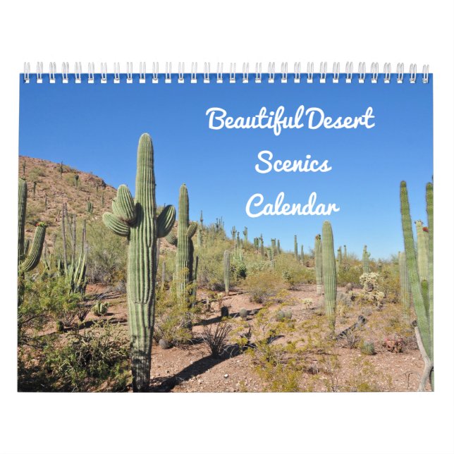 Beautiful Desert Scenics Calendar (Cover)