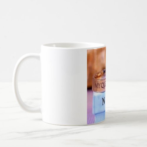 Beautiful design like my Queen gold type ring abov Coffee Mug