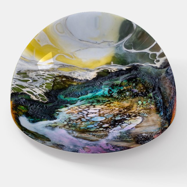 Beautiful design marbel paperweight (Angled)