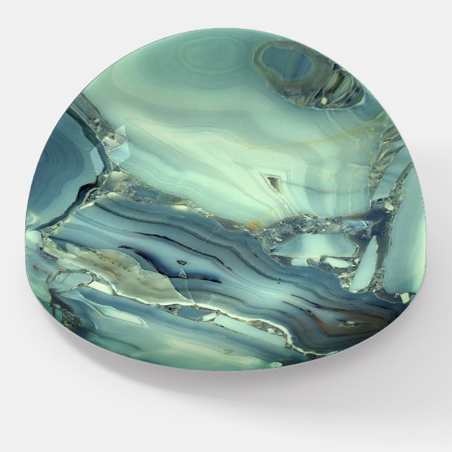 Beautiful design marbel paperweight (Angled)