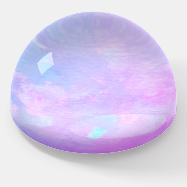 Beautiful design opal stone paperweight (Angled)