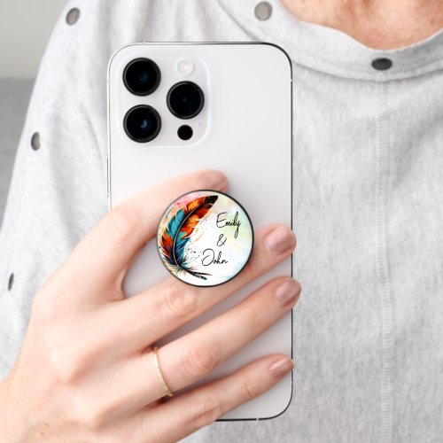 Beautiful Design With Name PopSocket Gift