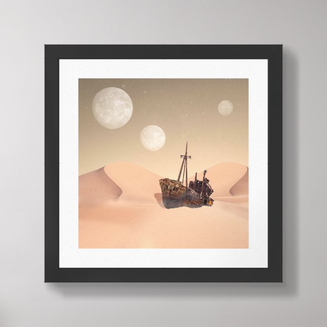 Beautiful Destruction Cover Wall Art | Home Decor (Framed Front)