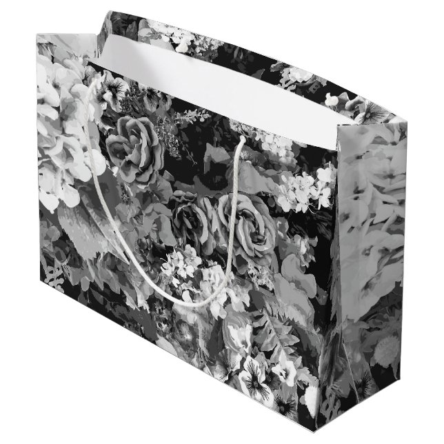 Beautiful detail 2 large gift bag (Back Angled)