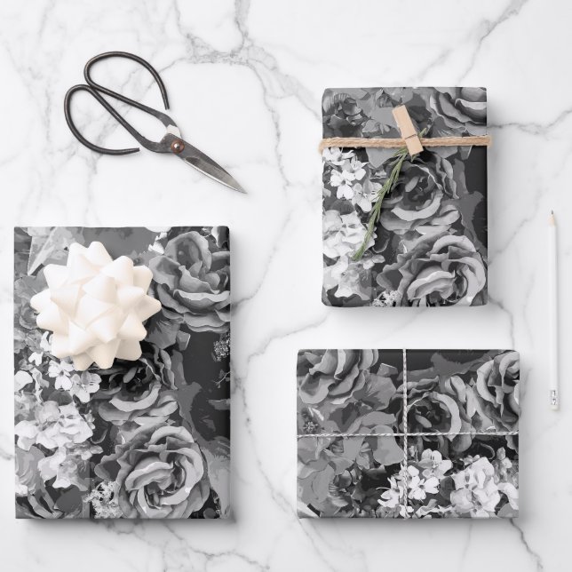 Beautiful detail 2 wrapping paper sheets (Front)