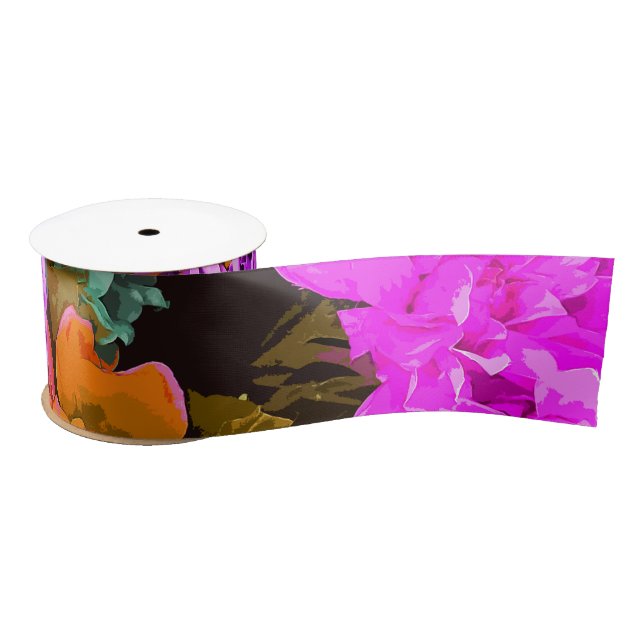 Beautiful detail satin ribbon (Spool)