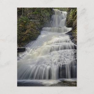 Beautiful Dingmans Falls Postcard