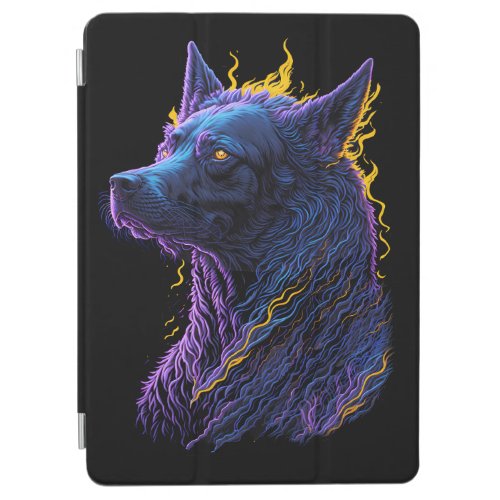 Beautiful dog Artistic pet image for print on dema iPad Air Cover
