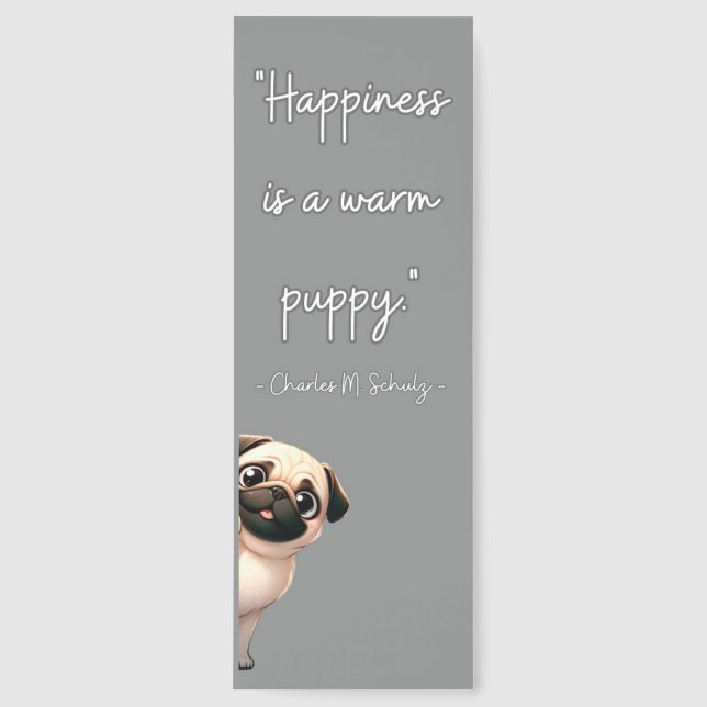 Beautiful Dog Lover's Quote Bookmarks (Front)