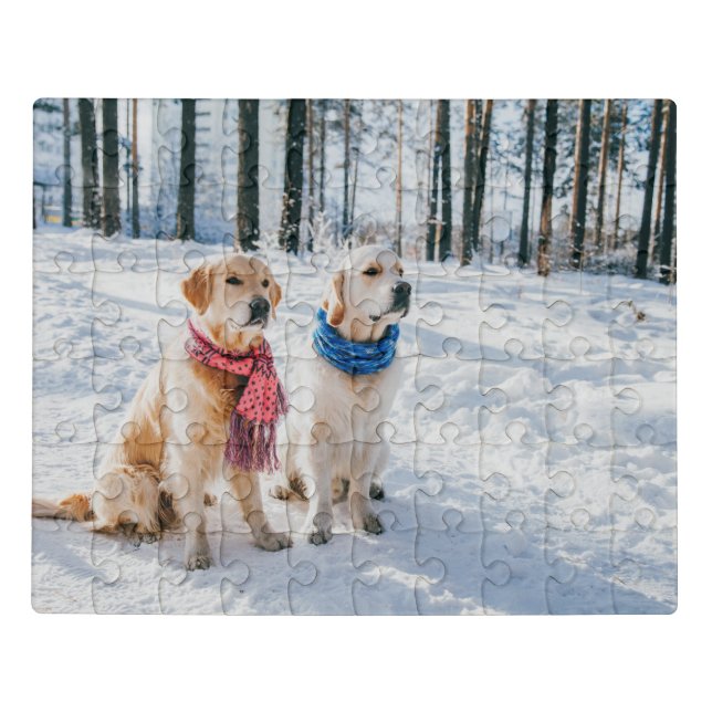 Beautiful Dog Portrait Jigsaw Puzzle (Puzzle Horizontal)
