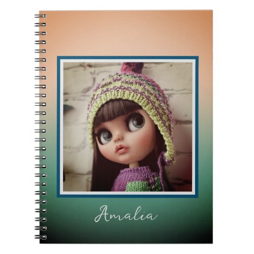 Beautiful doll Blythe big eyes fashion stylish fun Notebook