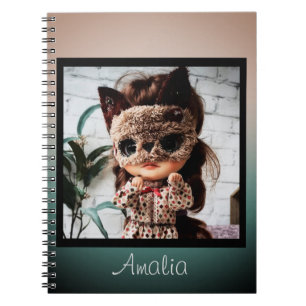 Beautiful doll Blythe big eyes fashion stylish fun Notebook