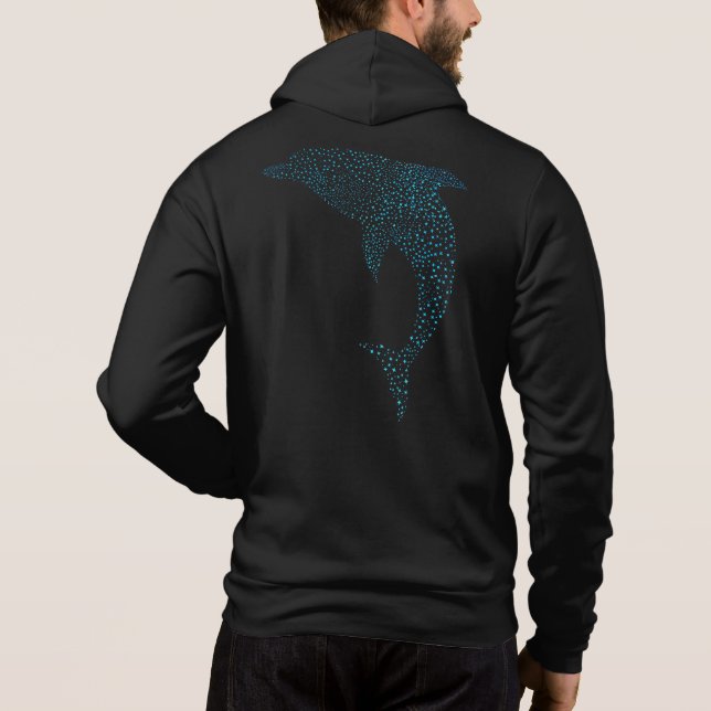 Beautiful Dolphin  Hoodie (Back)