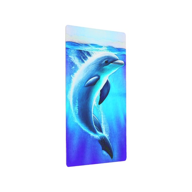 Beautiful Dolphin in Ocean Art (3/4)