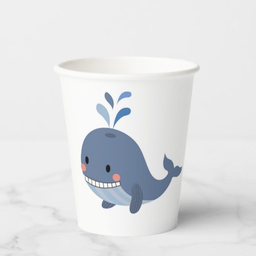 Beautiful dolphin Paper cup