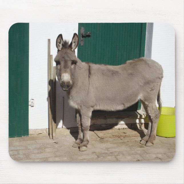Beautiful Donkey Mouse Pad (Front)