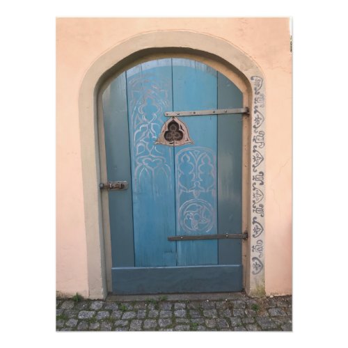 Beautiful Door at Pchau Castle _ Machern Germany Photo Print
