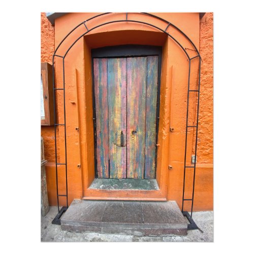 Beautiful Door in San Jose del Cabo Mexico Photo Print
