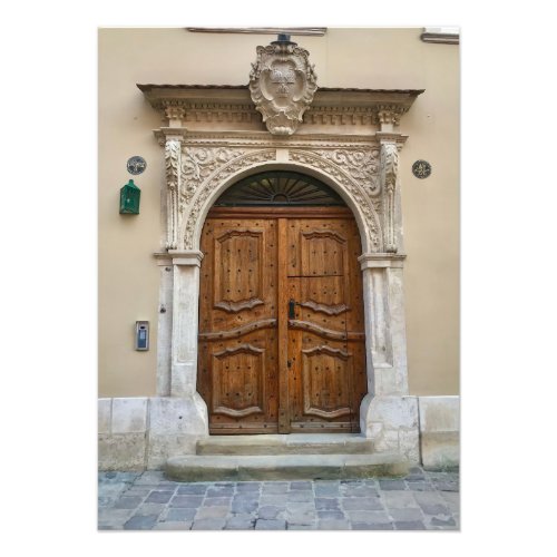 Beautiful Doors in Krakow Poland Photo Print