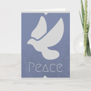 Beautiful Dove Christmas Card