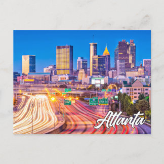 Beautiful Downtown Atlanta, Georgia, USA Postcard