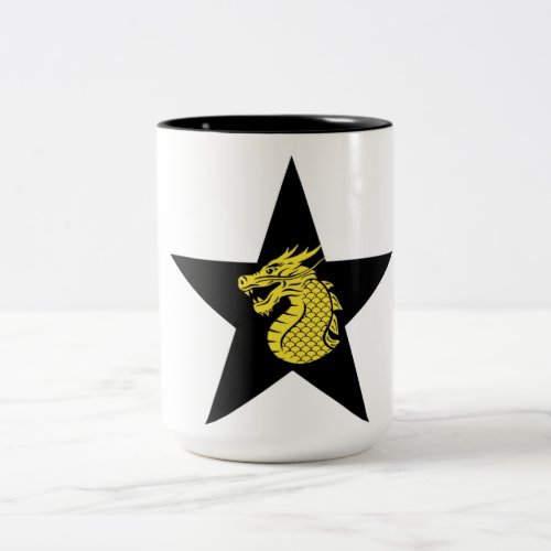 Beautiful Dragon Design Two_Tone Coffee Mug