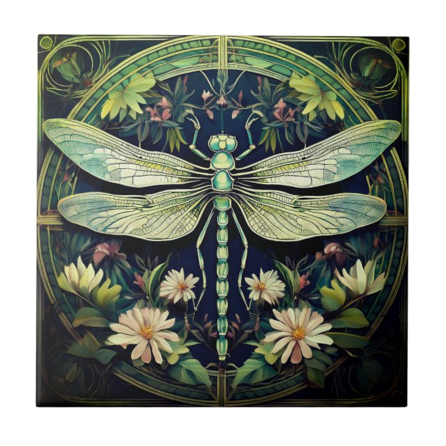 Beautiful dragonfly home tiles (Front)