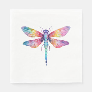 Beautiful Dragonfly Kiss Heaven Insect Lover Napkins
