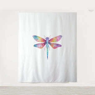 Beautiful Dragonfly Kiss Heaven Insect Lover Tapestry
