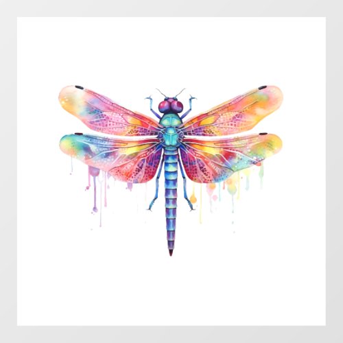 Beautiful Dragonfly Kiss Heaven Insect Lover Wall Decal