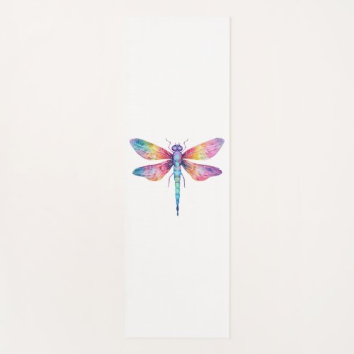 Beautiful Dragonfly Kiss Heaven Insect Lover Yoga Mat