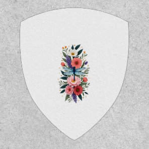 Beautiful Dragonfly Watercolor Art Insect Lover Ea Patch