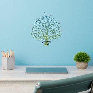 Beautiful drawing Tree  Wall Decal